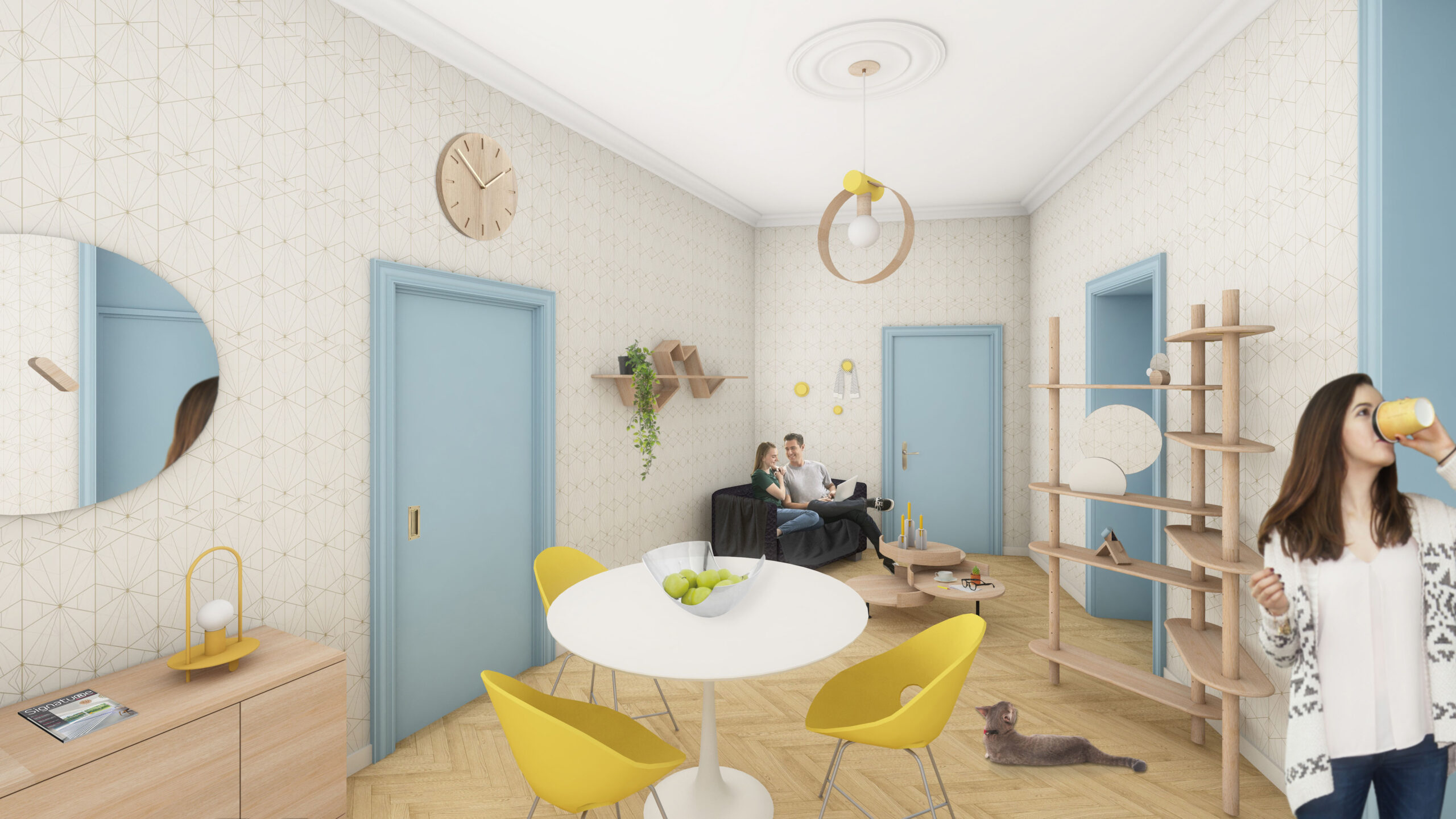 RÉHABILITATION D’UNE MAISON EN APPARTEMENTS 1