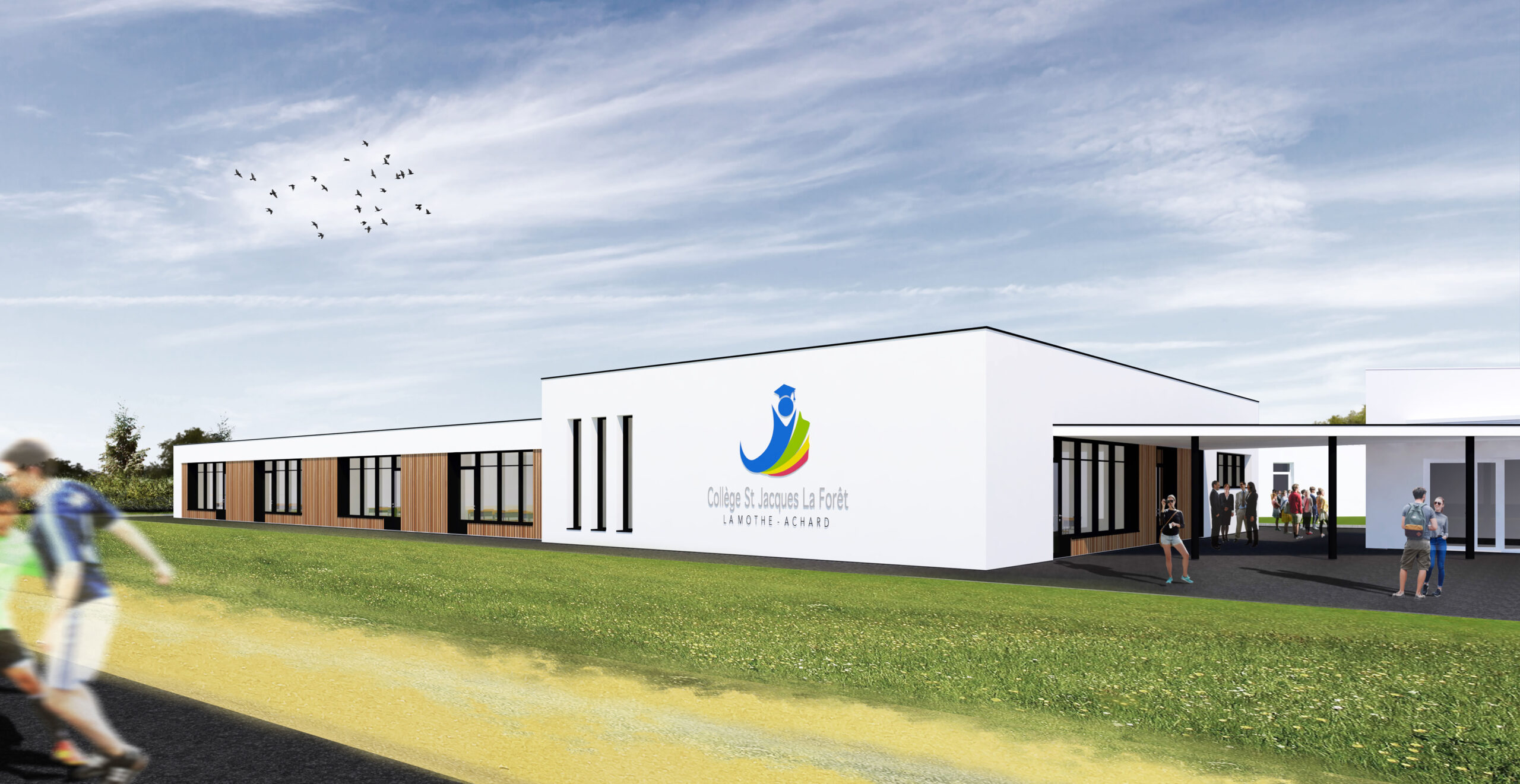 CONCOURS LAUREAT – EXTENSION D’UN COLLEGE