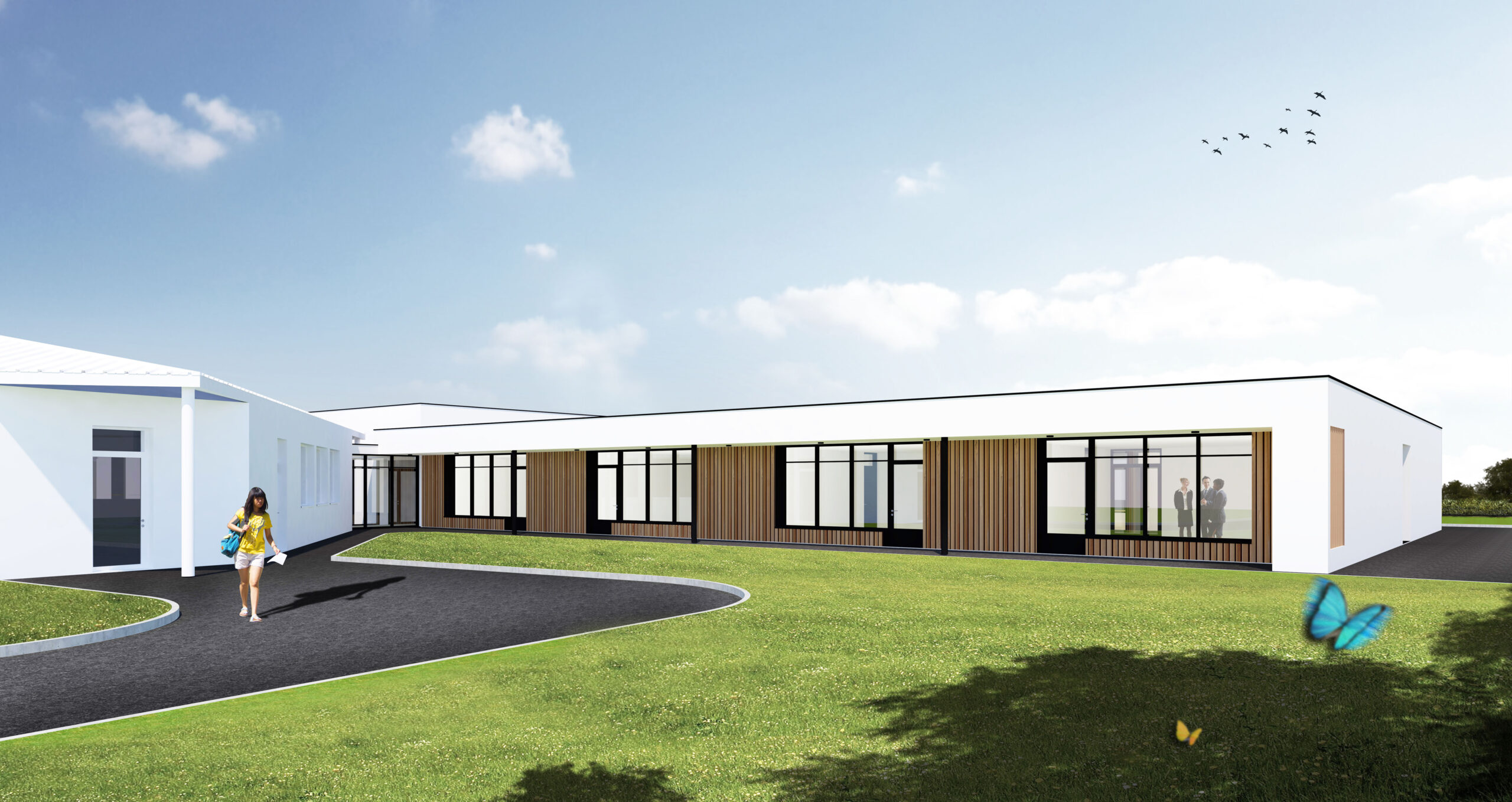 CONCOURS LAUREAT – EXTENSION D’UN COLLEGE